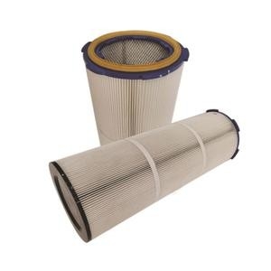 De geplooide 335mm van de het Stoffilter van de de Industriecollector van de de Patronenpolyester Patroon van de de Luchtfilter